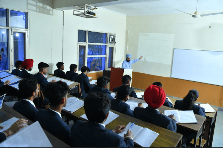 CGC Landran Students studying in Classrooms & E Classroom photo 15